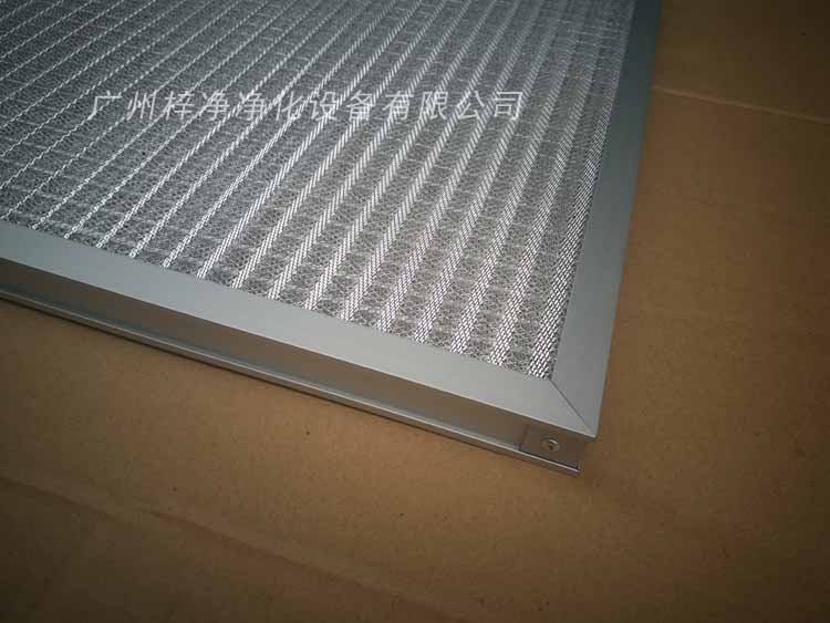 鋁網初效過濾器主要應用于耐酸堿、耐高溫場所。